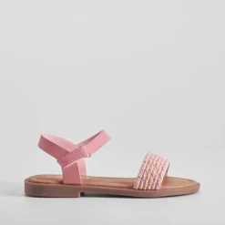 Sandalia strass rosa OH GIRL
