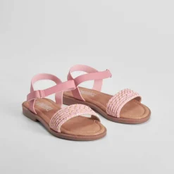 Sandalia strass rosa OH GIRL