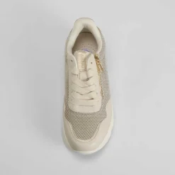 Sneaker cremallera beige COMFEET
