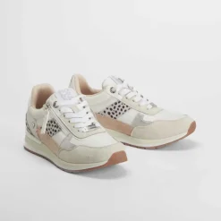 Sneaker cremallera lateral blanco REFRESH