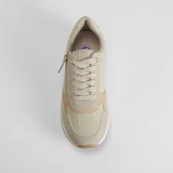 Sneaker cremallera Shock Absorber beige COMFEET