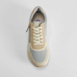 Sneaker cremallera Shock Absorber azul COMFEET