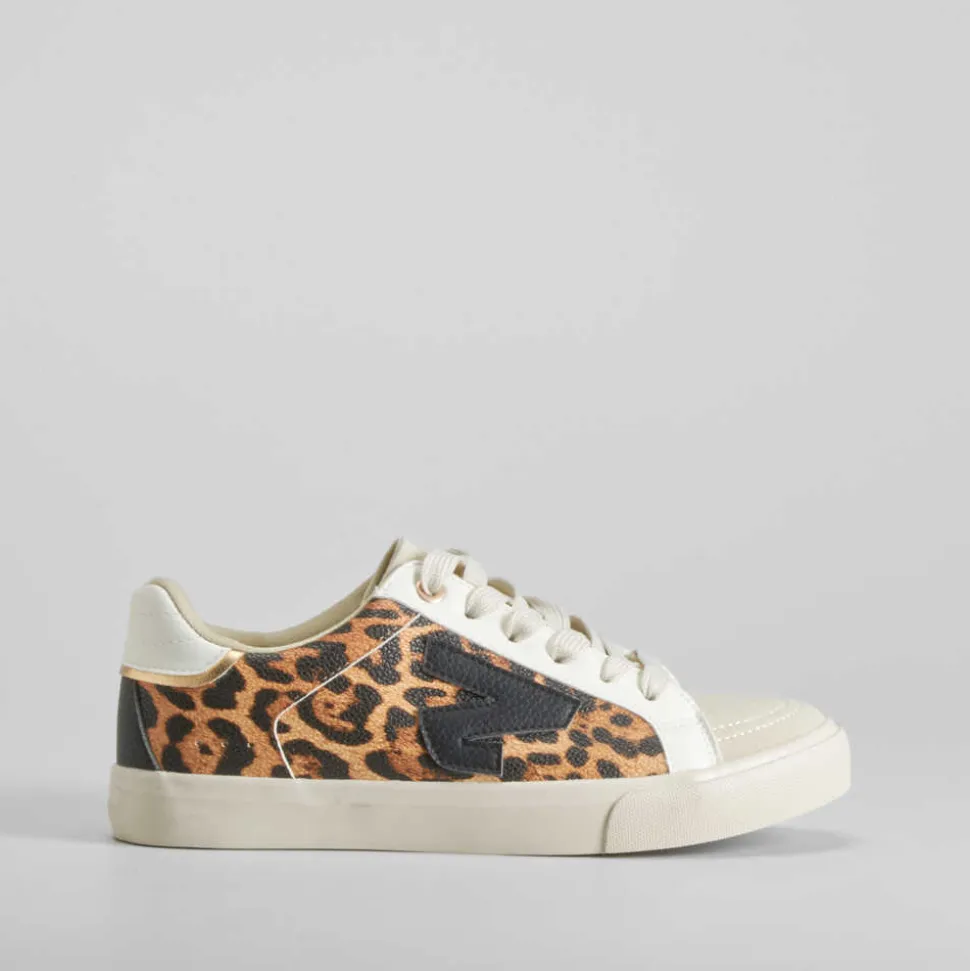 Sneaker piso caramelo multicolor NYC