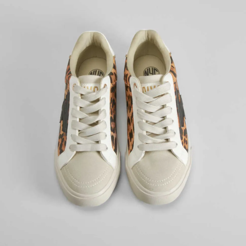 Sneaker piso caramelo multicolor NYC