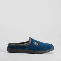 Zapatilla casa caballo azul COMFEET
