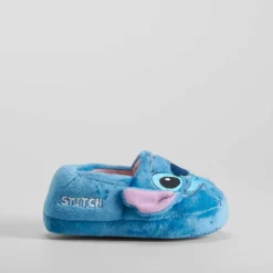 Zapatilla casa cerrada azul STITCH