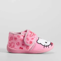 Zapatilla casa cerrada bebé rosa HELLO KITTY