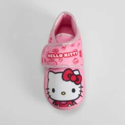 Zapatilla casa cerrada bebé rosa HELLO KITTY