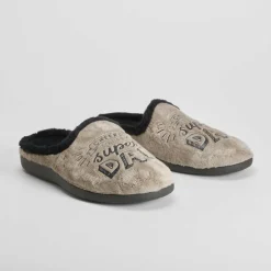 Zapatilla casa dad taupe COMFEET