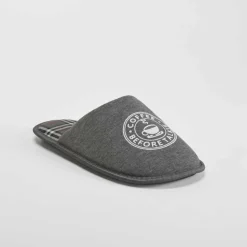 Zapatilla casa estampada gris OLYNE