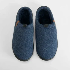 Zapatilla casa fieltro azul COMFEET
