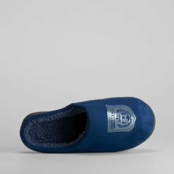 Zapatilla casa forro azul OLYNE