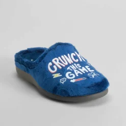 Zapatilla casa gamer azul marino COMFEET