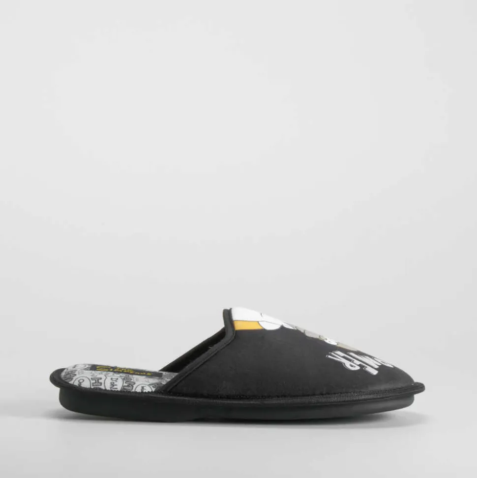 Zapatilla casa negra SIMPSONS