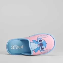 Zapatilla casa rosa STITCH