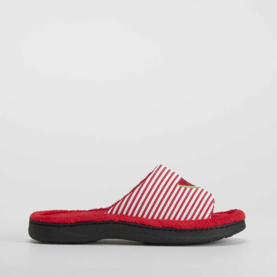 Zapatilla casa sandía rojo OLYNE