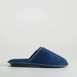 Zapatilla casa toalla azul OLYNE