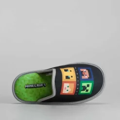 Zapatilla de casa destalonada MINECRAFT