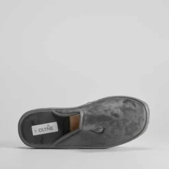 Zapatilla de casa lisa destalonada OLYNE