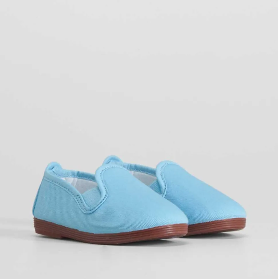 Zapatilla kunfu azul bebé BACHE