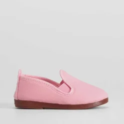 Zapatilla kunfu rosa bebé BACHE