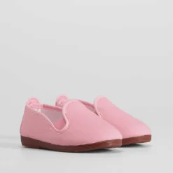 Zapatilla kunfu rosa bebé BACHE