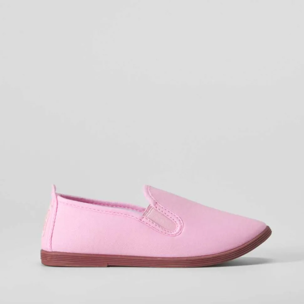 Zapatilla lona kung fu infantil rosa OH GIRL