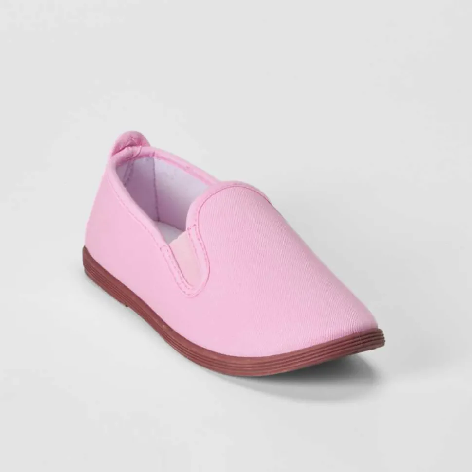 Zapatilla lona kung fu infantil rosa OH GIRL