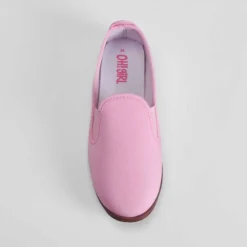Zapatilla lona kung fu juvenil rosa OH GIRL