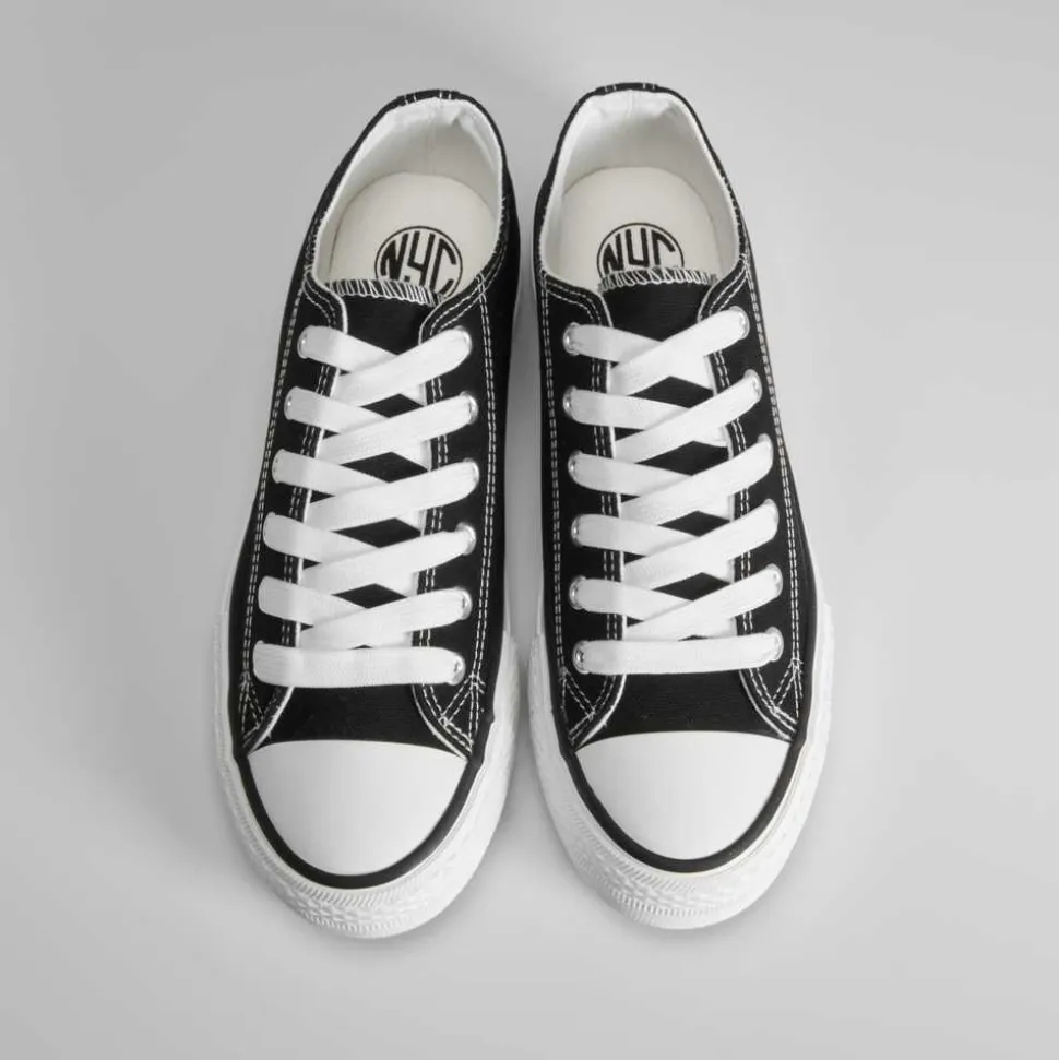 Zapatilla puntera lona NYC