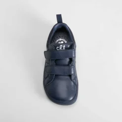 Zapato colegial barefoot piel azul COMFEET KIDS